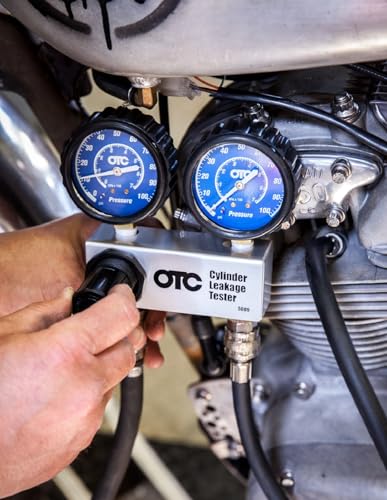 Image of OTC 5609 Cylinder Leakage Tester Kit with Storage Case | Quickly Diagnose Internal Engine Problems like Bad Rings, Valves, and Leaking Head Gaskets