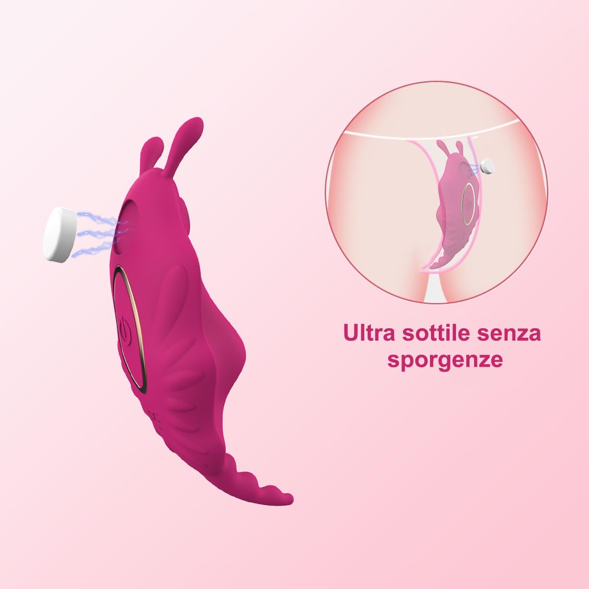 RFIVJ-5M Vibratoreper Donna Professionale Wireless Bluetooth APP controlla il vibratore G-spot Vibratori Donna Piccolo vibratoreper clotoride sexytoysys 9 modalità di design silenzioso e impermeabile