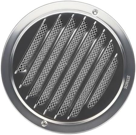 304 Stainless Steel Flat Top Hood for Exterior Wall Ventilation Openings Optimized for Air Flow Efficiency and Environmental Resistance (100mm) - 3