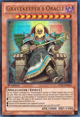 Yu-Gi-Oh. – Gravekeeper & # 39; s Oracle (lval-en034) – Legacy of the Valiant – 1st Edition – Ultra Rare