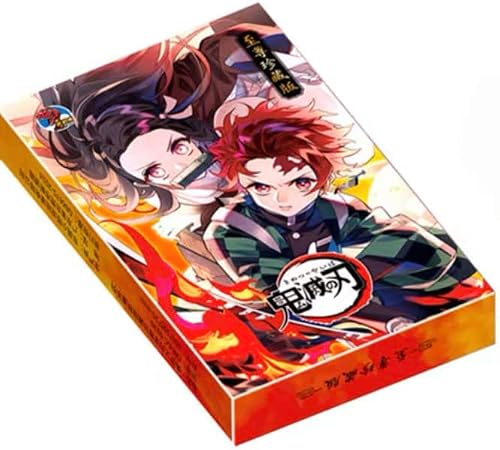Demon Slayer Collectible Card Game Booster Packs-TCG Booster Packs Trading Card (Collector's Edition 2 (4 Packs))
