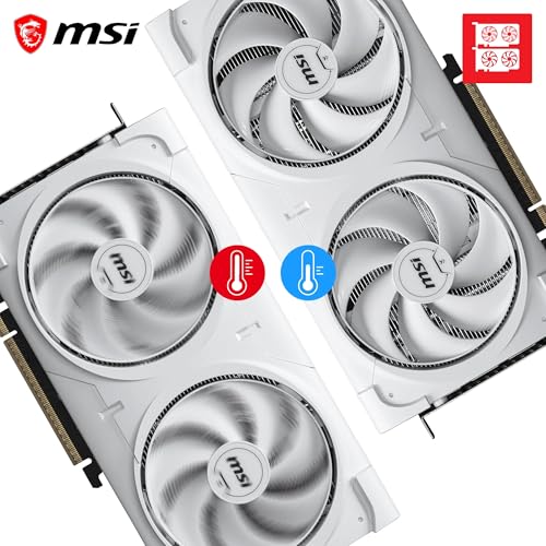 Image of MSI GeForce RTX 5060 Ti 16G Ventus 2X OC White - 16GB GDDR7 (28Gbps /128-bit), PCIe 5, Boost: 2602 MHz, HDMI 2.1b, DisplayPort 2.1b