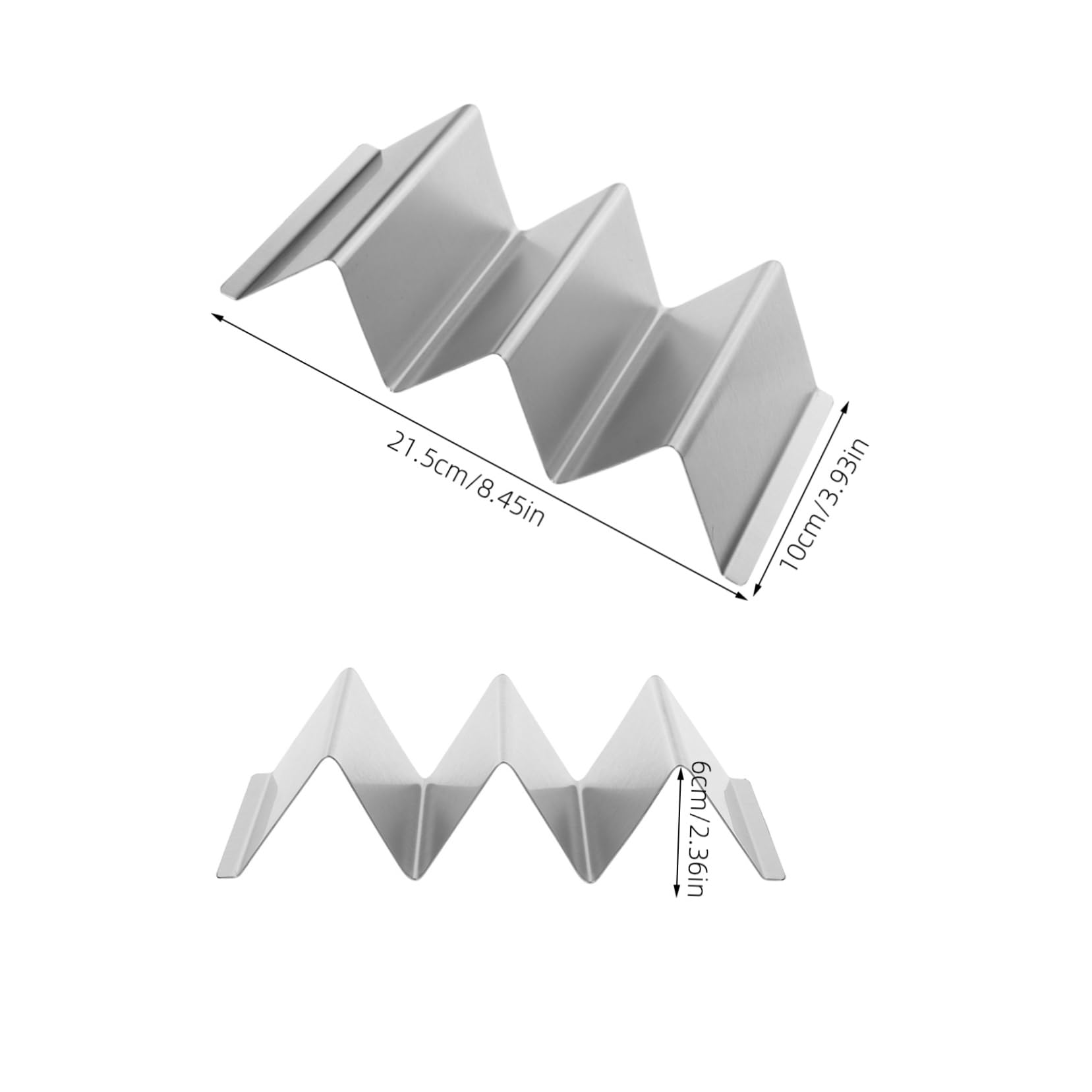 ULTECHNOVO 4pcs Taco Rack Holder Oven Dishwasher Safe Compact Design for Transport for Authentic