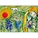 Editions Ricordi 0801 N17003 – Black Les Amour eux de Vence Chagall 1000 pièces Puzzle