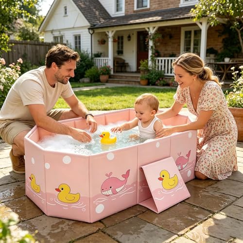 Tub de douche à trempage pliante pour petits espaces et hôtels