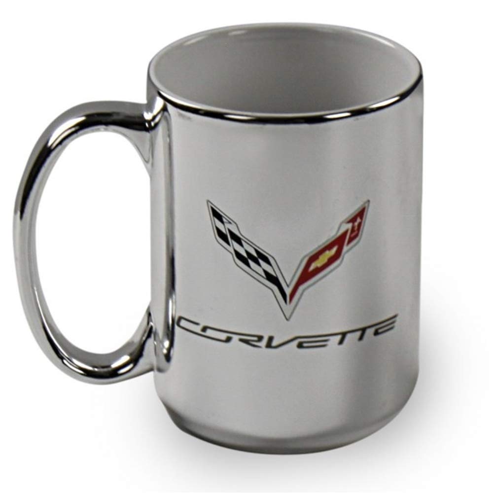 West Coast CorvetteC7 Coffee Mug - Silver 15 oz. : Stingray