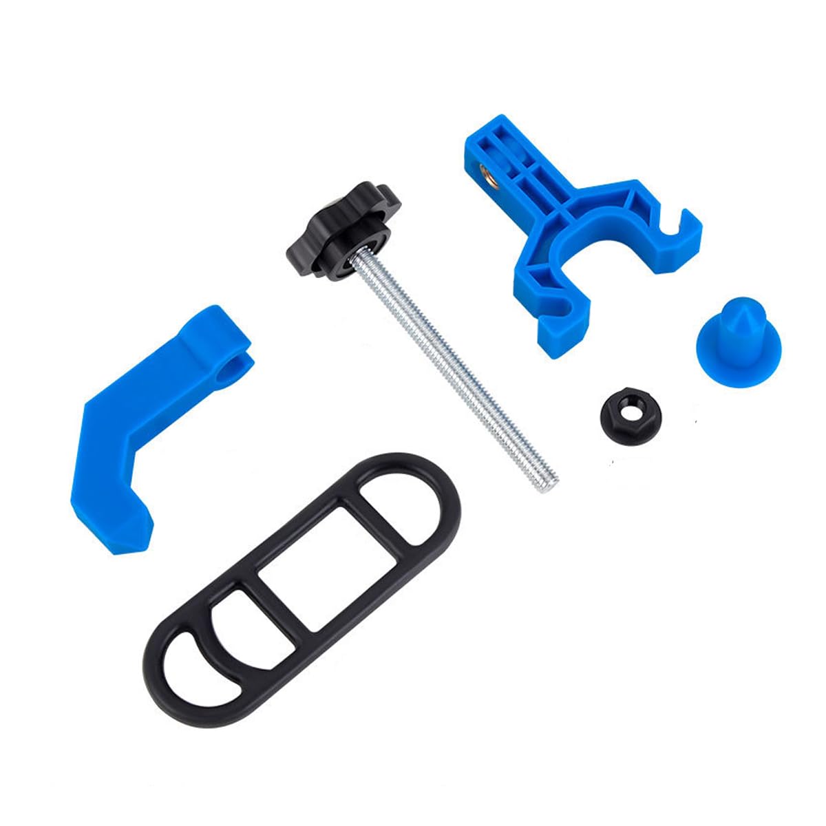 HOUSON Bicycle Rim Adjustment Tool - Wheel Truing Stand & Repair Tools for MTB & Road Bikes, Black - Image 2