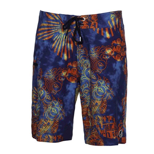 Volcom   Bañador para Hombre, Talla 34   Talla Inglesa, Color Azul Marino