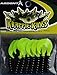 Krappie Kings Crappie/Panfish Grub Jig, Black/Chartreuse, 2"