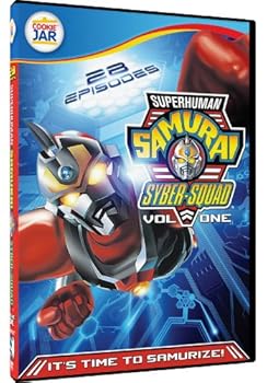 DVD Superhuman Samurai Syber Squad: Volume 1 Book