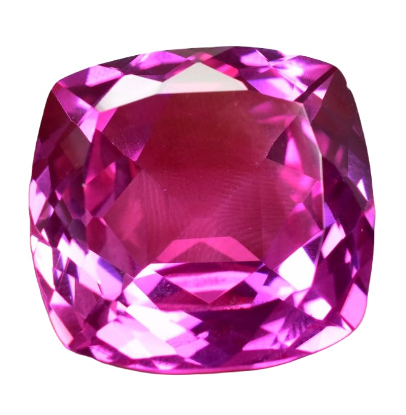 Saphir rose naturel en forme de coussin, la gemme d'amour pour vos bijoux
