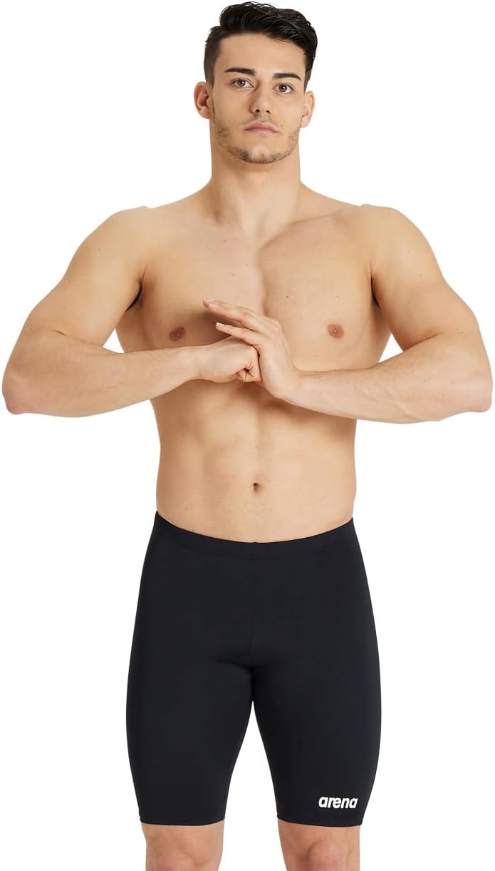 Arena Men's Solid Team Core Poly Swim Jammer Racing Swimsuit