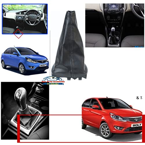Image of for [Tata Zest & Tata Bolt Car] Gear Shift Lever Cover Boot Automotive Parts,1122