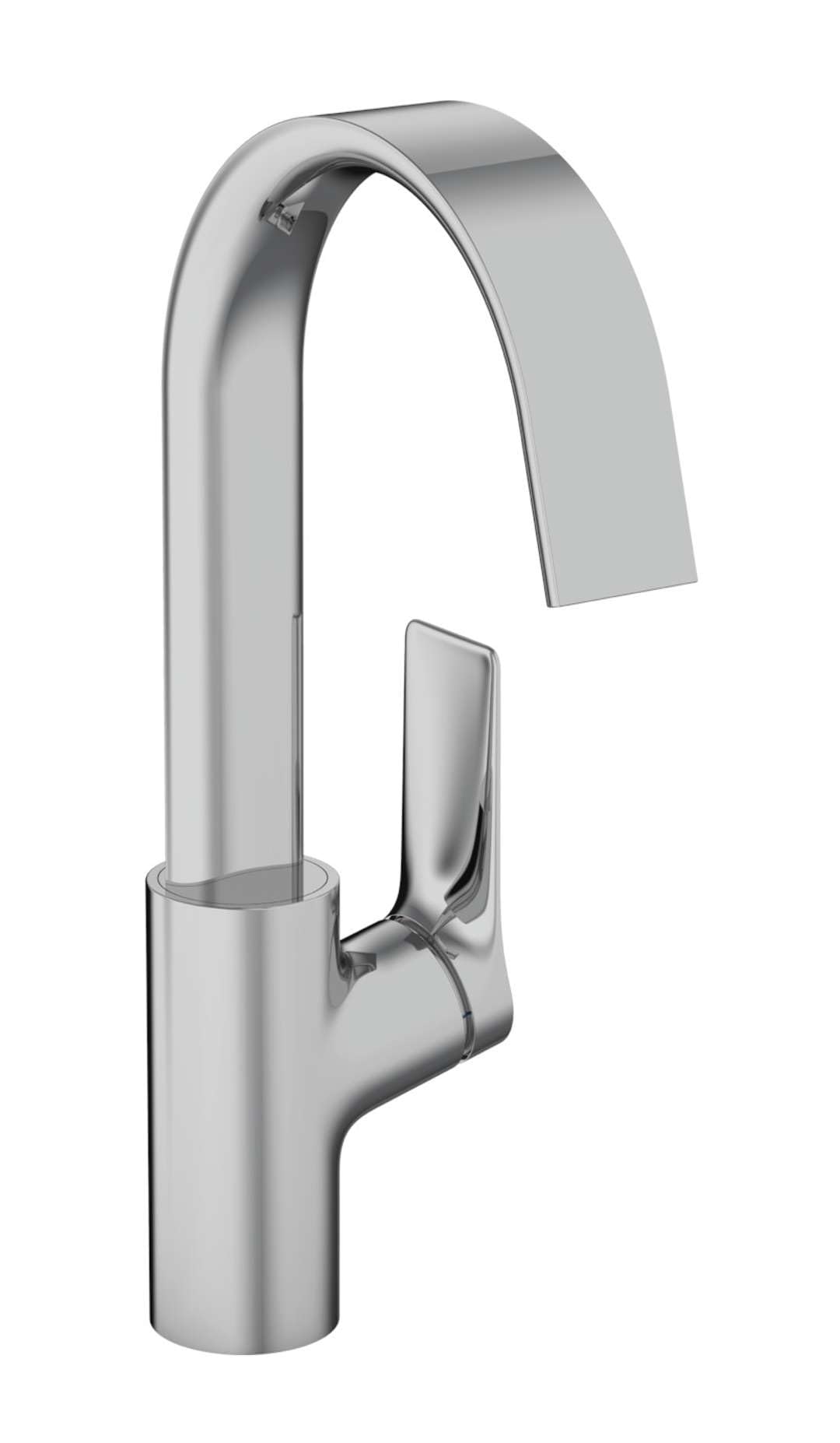 Hansgrohe Chrome Vivenis Basin Mixer Tap 210 With Swivel Spout Without Waste Set, 75032000