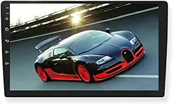 Aparelho de som automotivo MP5 slim tela de 9" HT-9622 Sistema Android 11, 1GB de RAM 16GB de memória interna