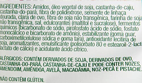 Cookies sem Glúten Zero Castanha e Linhaça Vitao 80g