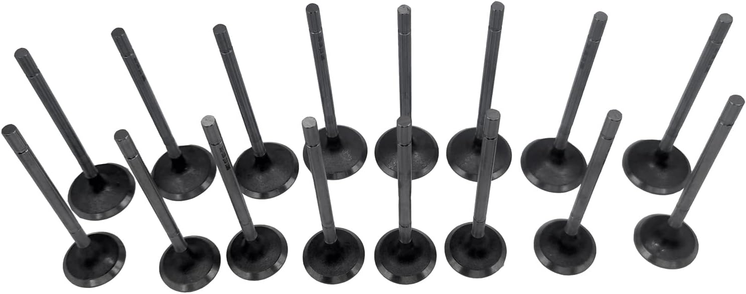 16PC Intake Exhaust Valves For Dodge Mitsubishi Plymouth DOHC VIN X Y B 420A