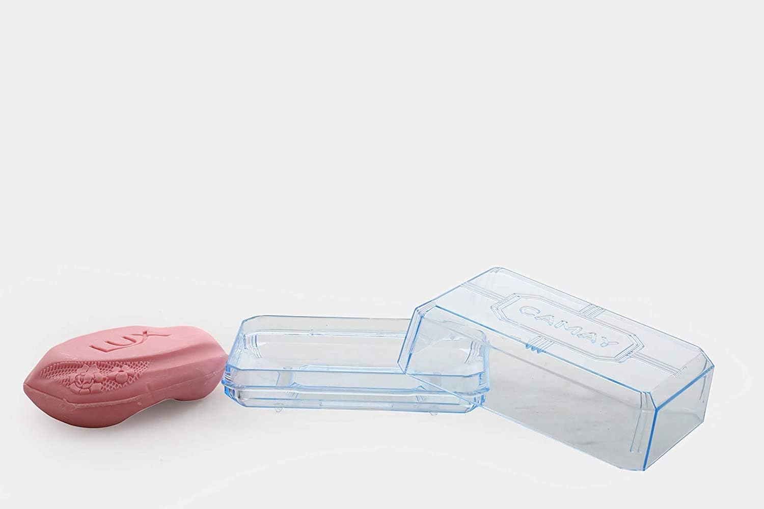 XSOURCE Transparent Portable Soap Container Lid and Drain Box for Bathroom and Outdoor Camping, Bathroom Accessories, Soap Container Box, Soap Case with Lid, Soap Dish (Set of 2) SH24 (B08ZLNTNJN) Amazon Price History, Amazon Price Tracker