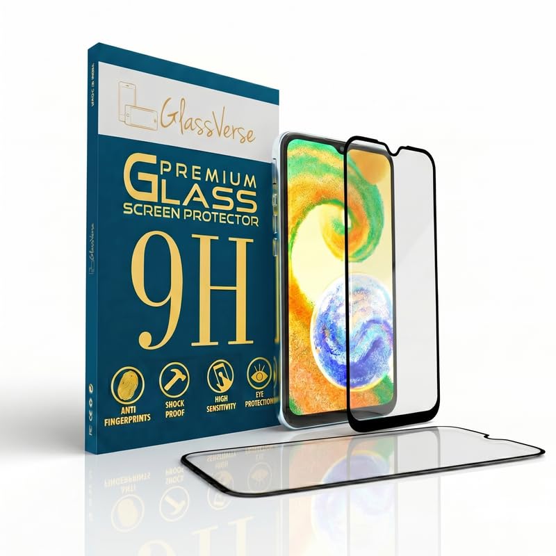 Image of GlassVerse PureView Tempered Glass for Realme C61 | Crystal Clear, 9H Hardness Screen Protector, Edge to Edge, Case Friendly, Hassle-less Installation Kit Included. (Pack of 2)