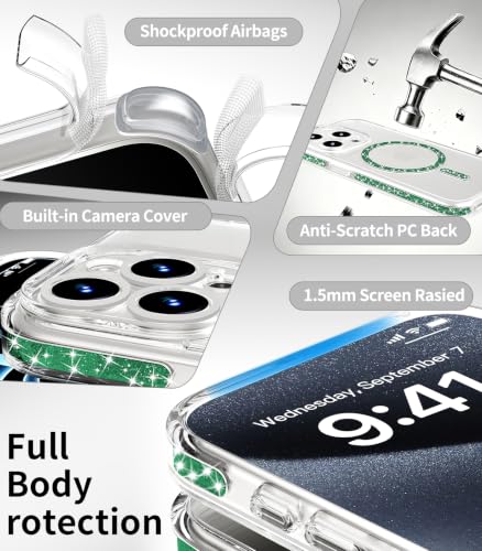 Coque iPhone 15 Pro antichoc transparente compatible MagSafe avec vitre caméra - 3