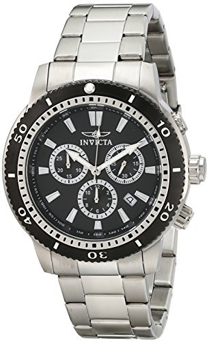 v Invicta CrN^ Men's 1203 II Collection Chronograph Stainless Steel Watch with Link Bracelet Y jp [sAi]