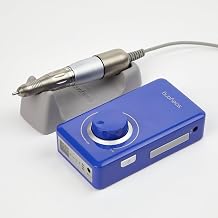 K38 Portable E-File with SH300 Handpiece - Professional Rechargeable Nail Drill for Podiatry & Nail Technicians - High-Power, Low-Vibration Electric File