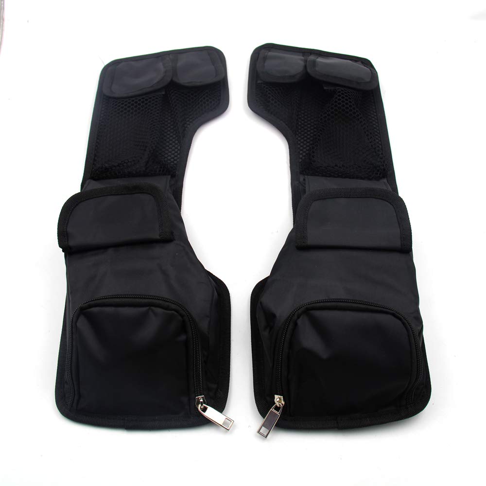 Saddlemen Organizzatori Interni Per Selle E Bauletti – Set Tasche Per Modelli Harley Touring 1993-2013, Aftermarket Con Adesivo 3M (Colore: A)