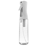 Level 3 Beveled Spray Bottle - Continuous Spray with a Fine Mist Pattern - Barber and Hair Stylist Supplies - Less Hand Fatigue Compared to Standard Bottles - Level Three Barber Spray - 300 ml