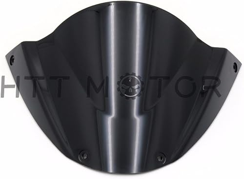 SMT-Parabrisas compatible con Ducati Monster 696 2008 2009 2010 2011 2012-2014 negro B074V39YYR
