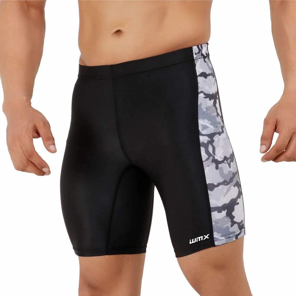 WMX Compression Men's Shorts Tights (Nylon& Polyster) Skins for Gym, Running, Cycling, Swimming, Basketball, Cricket, Yoga, Football, Tennis, Badminton & More (in, Alpha, XL, Regular, Sky Blue) 2
