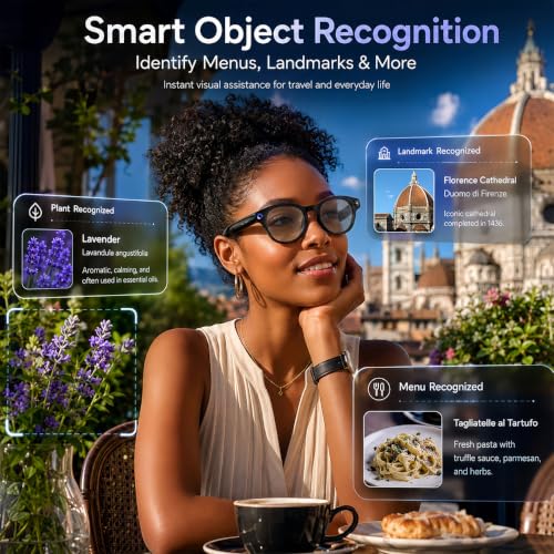 Osawalla AI Smart Glasses with Camera, 1080P HD Video, AI Assistant, Music by Osawalla - Used condition - Image 7