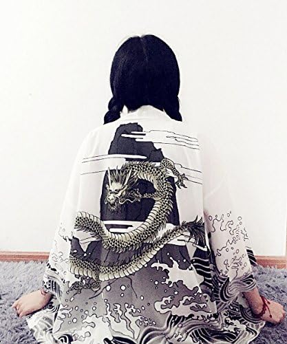 ZooBoo Women Japanese Kimono Cardigan - Harajuku Bathrobe Cardigan Sunscreen Clothes Pajamas Knitting Coat - Image 5