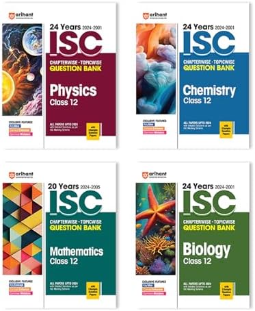 (OLD Edition) ISC Chapterwise Solved Papers (2023-2000) - Mathematics ...