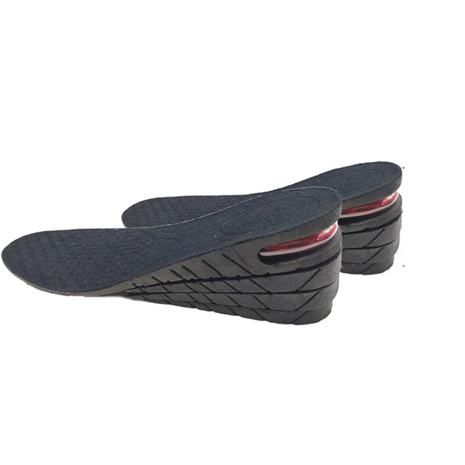 Plantillas Altura Hombre Plantilla for aumentar la altura de 3 a 9 cm con cojín aire, soporte for zapatos más altos, almohadilla absorbente ajustable(Full pad Height 9cm)