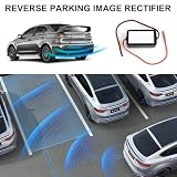 Prowadnica filtra do parkingu tylnego samochodu, 12V DC, filtr mocy przekaźnika, kondensator do kamer tylnych, unika zakłóceń, łatwa instalacja