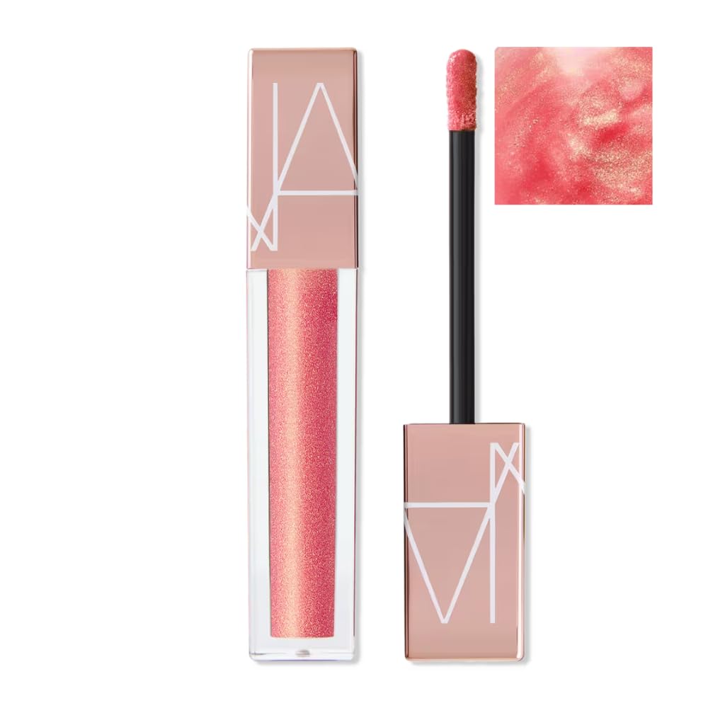 NARS Afterglow Lip Oil Limited Edition 5.7 mL / .17 OZ (ORGASM 777, 0.17oz / 5.7mL)