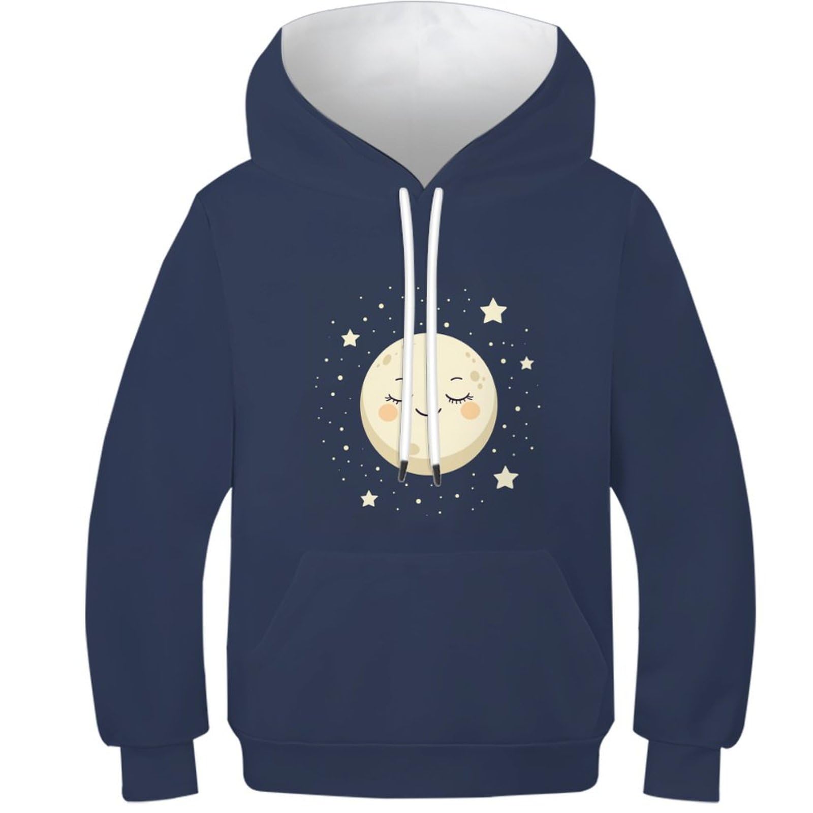 Sweat à capuche loup pour garçons et filles pull léger enfant - 8