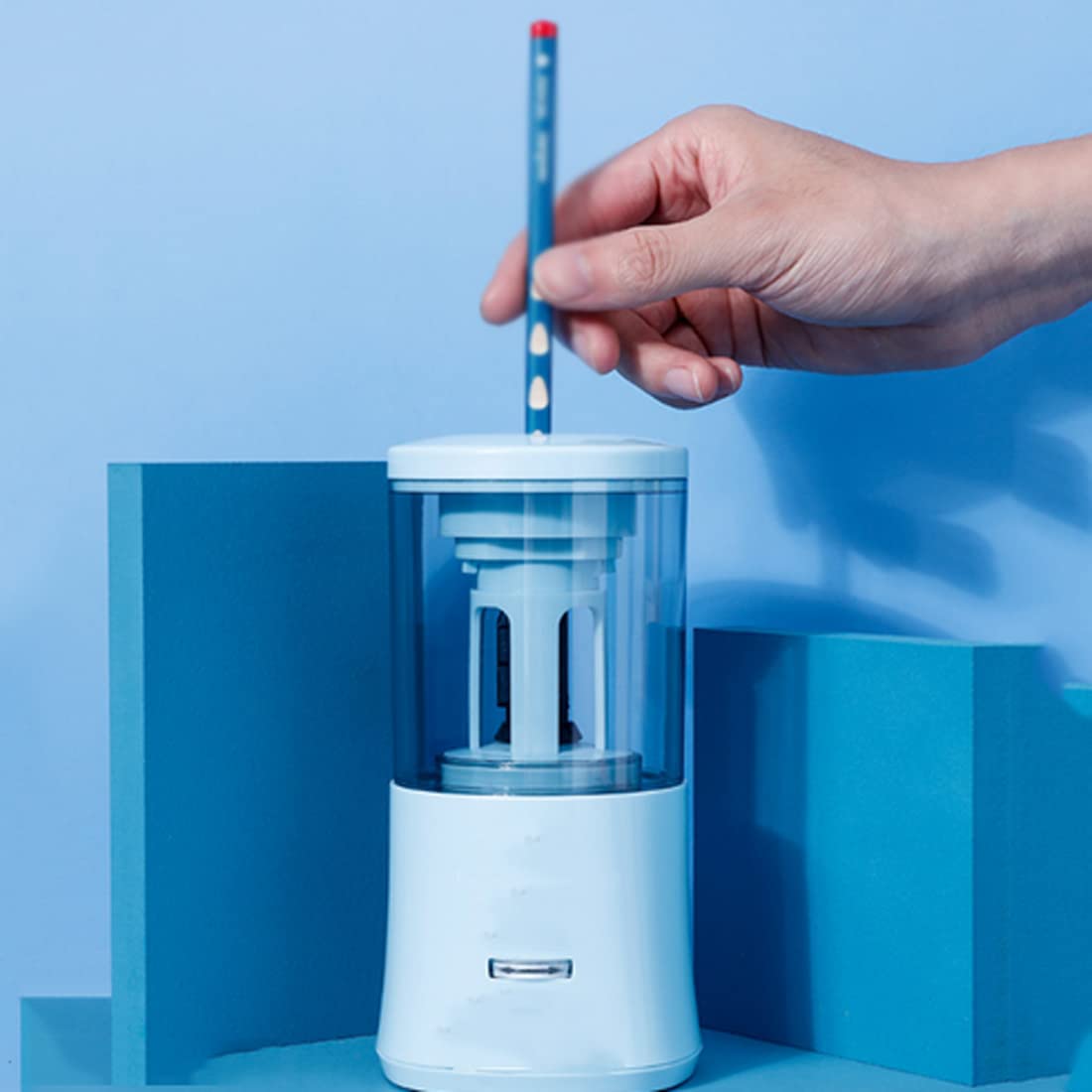 Temperamatite elettrico丨Alimentazione Penna Completamente Automatica Ricarica Batteria al Litio a Due velocità丨Strumenti per l'apprendimento e L'Ufficio