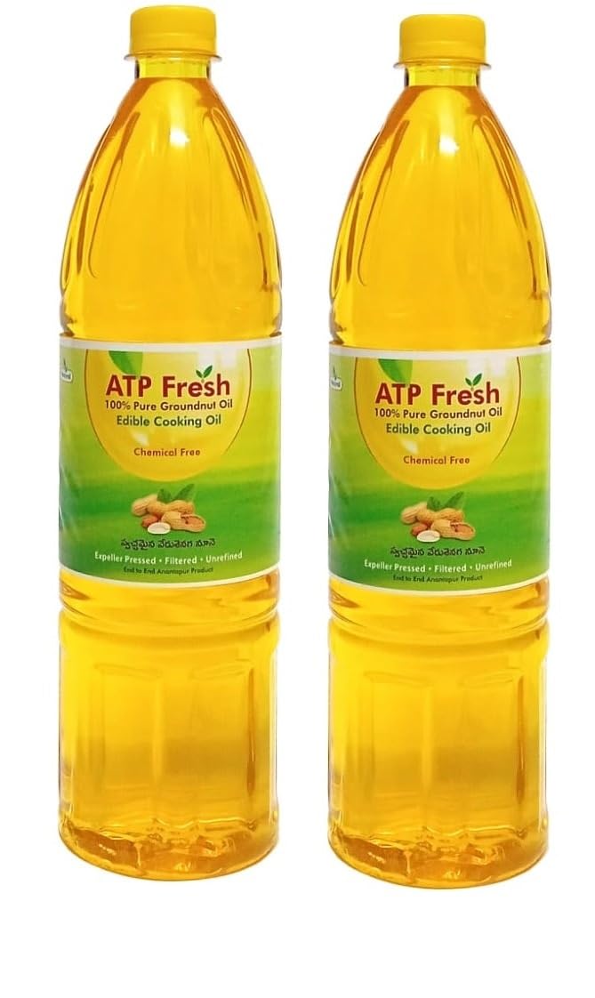 ATP Fresh TM-100% Pure Groundnut Oil (1L Pack of 2) (B0C8FM66W2) Amazon Price History, Amazon Price Tracker