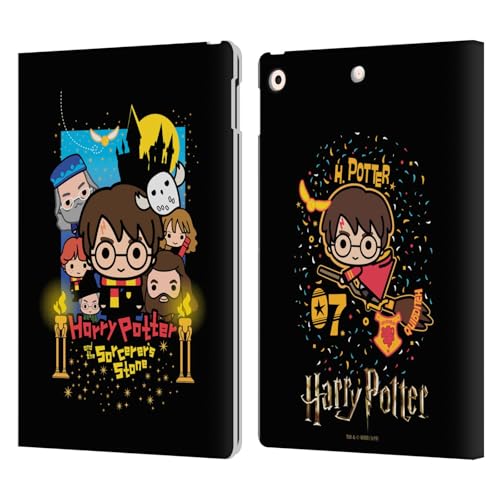 Étui portefeuille en cuir Harry Potter pour iPad 10.2 aux finitions soignées