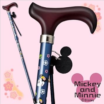Amazon Co Jp Wand Disney Folding Cane Telescopic Cane Mickey Minnie Mk4 Navy Electronics