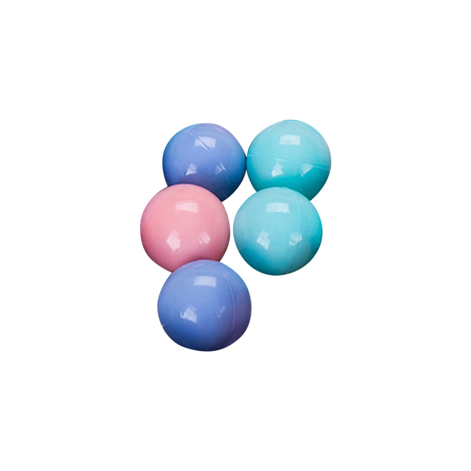 Ball Pit Ball 100/50/25PC Crush Proof Colourful Playballs with Smooth Surface & No Sharp Edges for Playhouse Pool Party Decoration — image 1