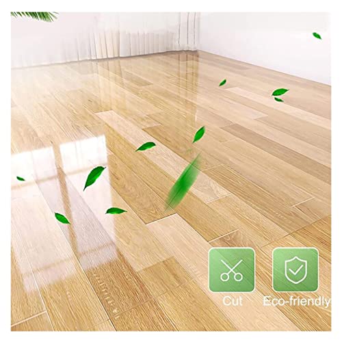 Protector de alfombra de oficina premium tapete de vinilo transparente de grosor reforzado 7