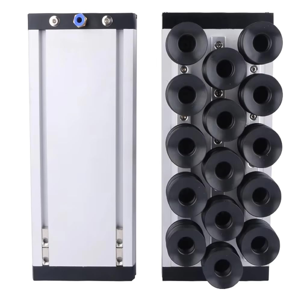Sistema Integrado de Paletización y Manipulación con Ventosas de Vacío para Brazos Robóticos, Ventosa de Vacío de Alta Resistencia de 130x240mm