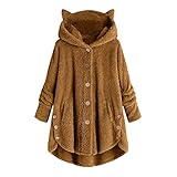 Material: Hergestellt aus hochweritgem Teddy-Fleece, weich und leicht