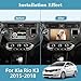 [2+64G] NHOPEEW Car Stereo for Kia Rio K3 2015-2018 with Wireless Carplay and Android Auto - 9 Inch Touch Screen Android Car Radio - Hi-Fi/WiFi/GPS Navigation/SWC + AHD Backup Camera