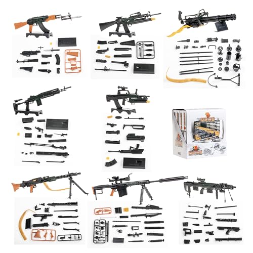 Modelos de juguetes para guerra y figuras de acción 8 piezas miniatura 1