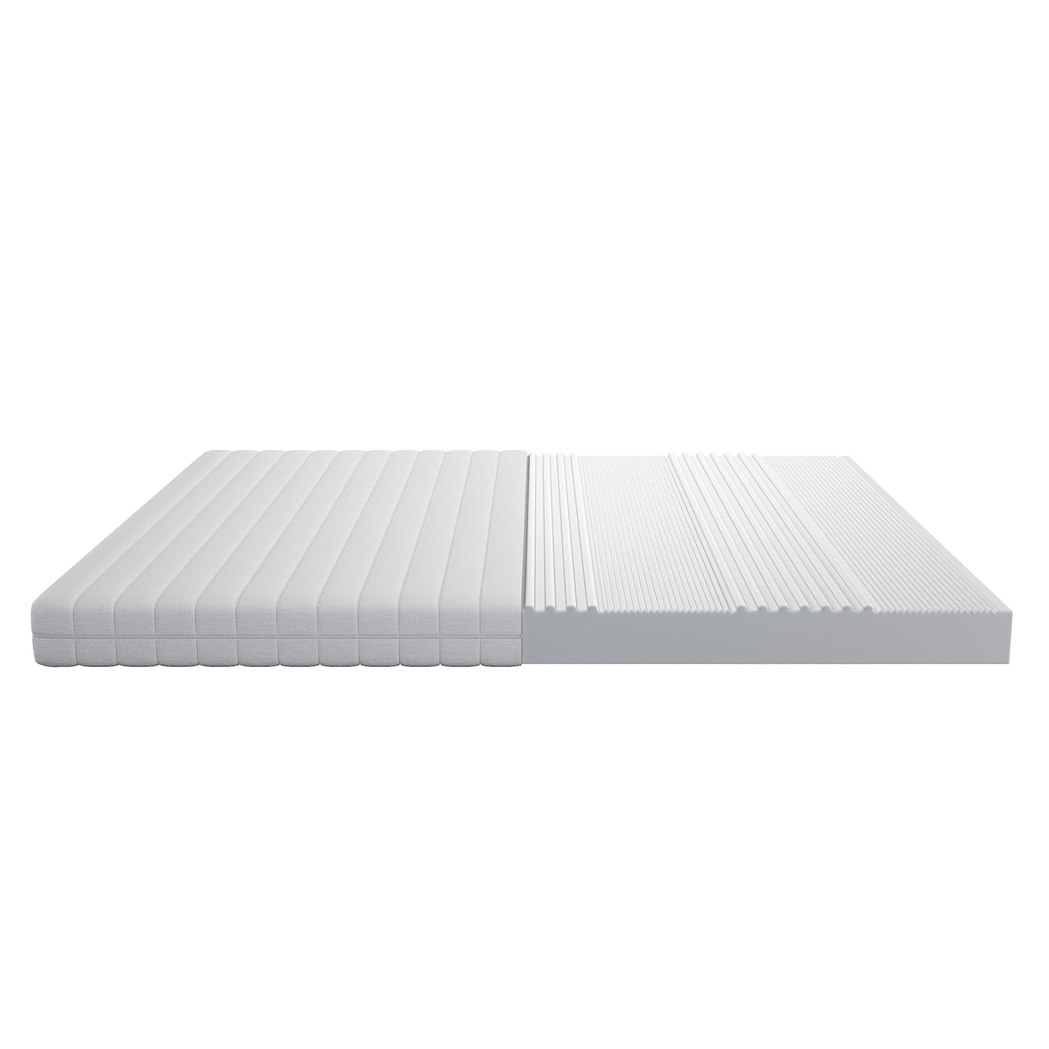 BOLLI Matelas en Mousse 140x190, 7 Zones de Confort, Réversible Été/Hiver, Respirable, Hauteur 14 cm (140x190x14cm) L-CD-Gmd-1