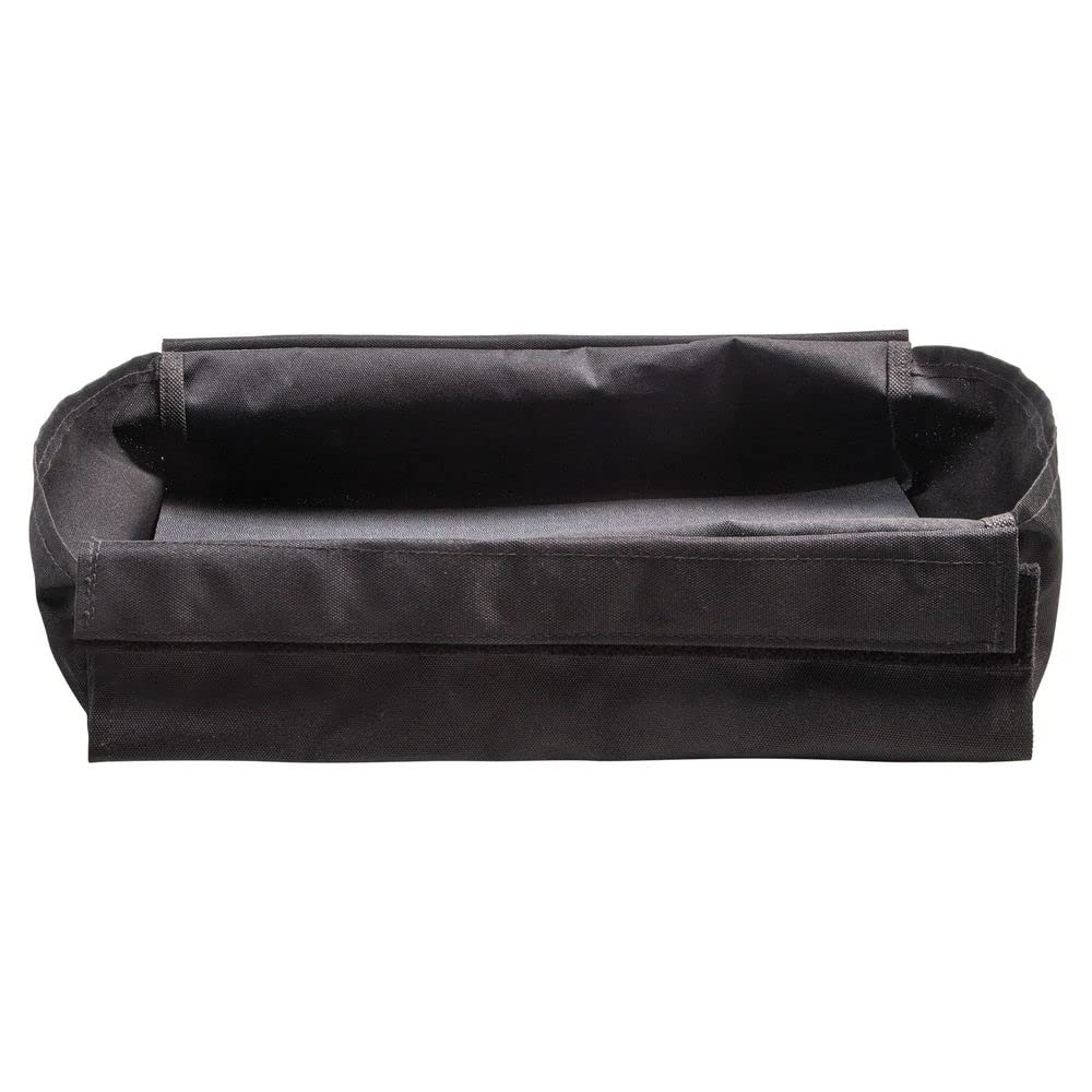 Dura-Tech Saddle Rack Storage Compartment | Color Black | Utilizes Unused Storage Space | Attaches Securely to Saddle Racks | Sturdy Bottom | Easy Access Design | Black Only