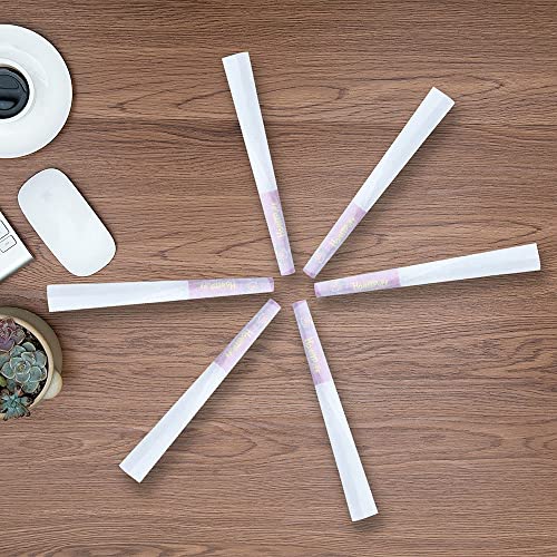 Honeypuff Pre Rolled Cones With Filter Tips (10Pcs), Flavored Rolling Papers, Glass Mouth Tip (2Pack), Plastic Herb Stash Box Case #TOP3